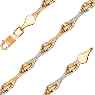 Браслет арт. ТАБ 16, Золото 585