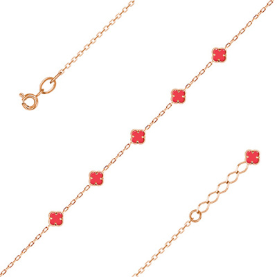 Браслет арт. ЦВБП 58-2, Золото 585