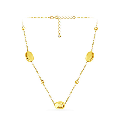 Колье арт. ЦШКК 1-3-Ж, Золото 585