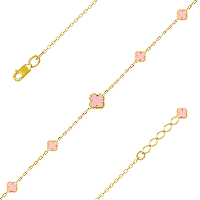 Браслет арт. ЦВБП 59-9-1-Ж, Золото 585