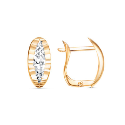 Серьги арт.ТАС 12-15, Золото 585