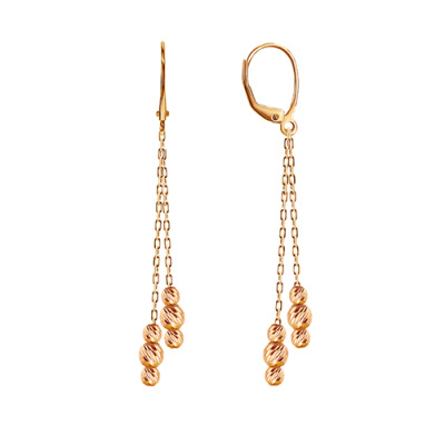 Серьги арт.СВШ 5-2, Золото 585