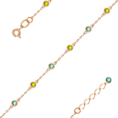 Браслет арт. ЦОФБР 3-7-3, Золото 585 Без эмали