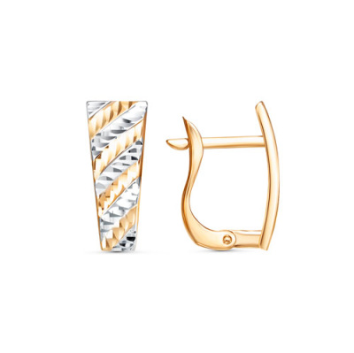 Серьги арт.ТАС 14-8, Золото 585