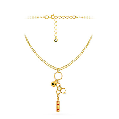 Колье арт. ПАНДЦ1К 15-330-62-Ж, Золото 585