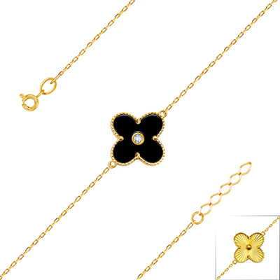 Браслет арт. ЦВ2БПФ 15-6-Ж, Золото 585