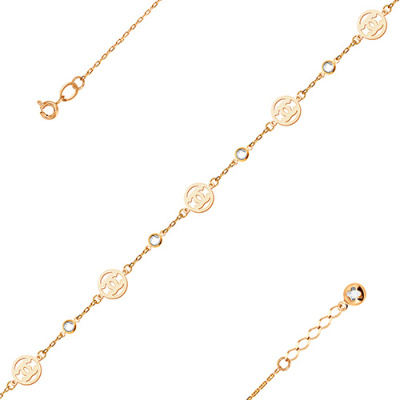 Браслет арт. ЦОФЕ1Б 7-1-3, Золото 585 Без эмали