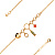 Браслет арт. ПАНДЦБ 20-367-24, Золото 585 Без эмали