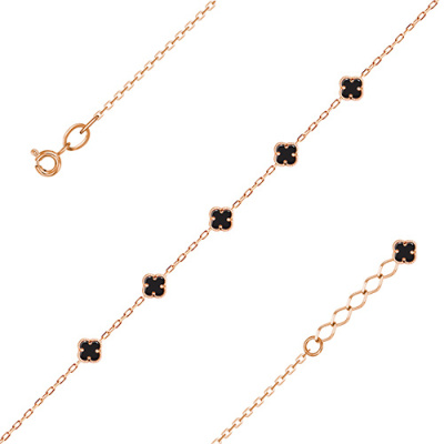 Браслет арт. ЦВБП 58-6, Золото 585