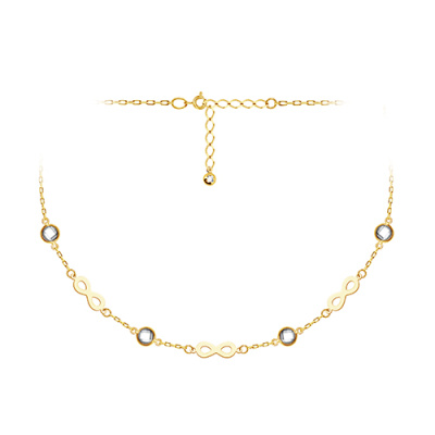 Колье арт. ЦОФЕ1К 13-1-5-Ж, Золото 585 Без эмали