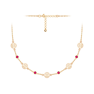 Колье арт. ЦОФЕ1К 7-11-3, Золото 585 Без эмали