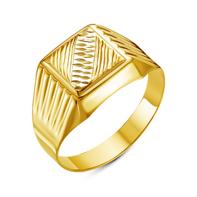 Кольцо арт. ТКМ 1-38-Ж, Золото 585 Без эмали