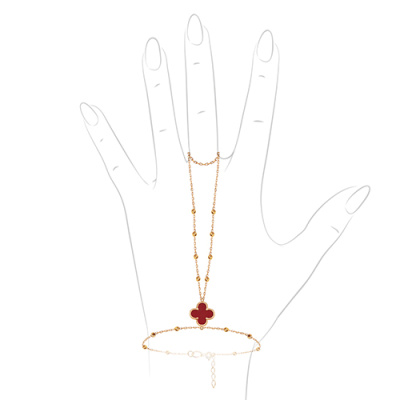 Браслет арт. ЦШВБПД 15-2-2, Золото 585