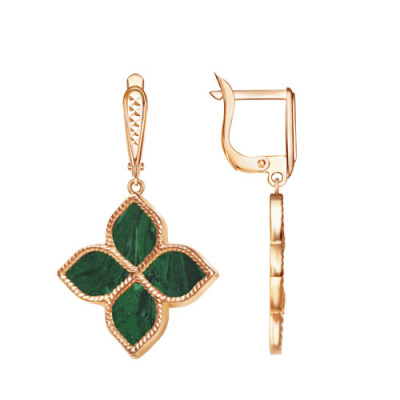 Серьги арт.СРПД 20-4, Золото 585