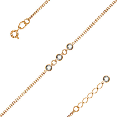 Браслет арт. ЦОФ1Б 5-1, Золото 585 Без эмали