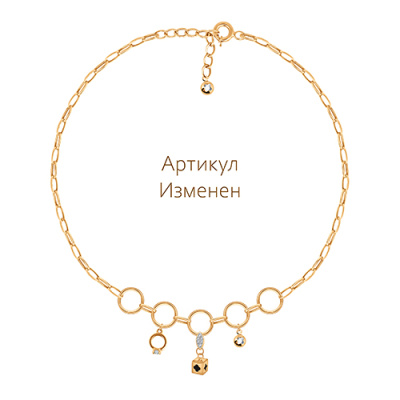 Колье арт. ПАНДМК 30-204-6, Золото 585
