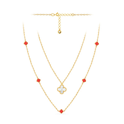 Колье арт. ЦВКПР 11-58-5-2-Ж, Золото 585