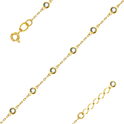 Браслет арт. ЦОФБ 4-1-Ж, Золото 585 Без эмали