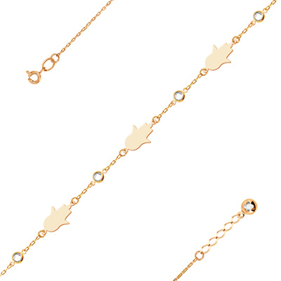 Браслет арт. ЦОФЕ1Б 3-1-7, Золото 585 Без эмали