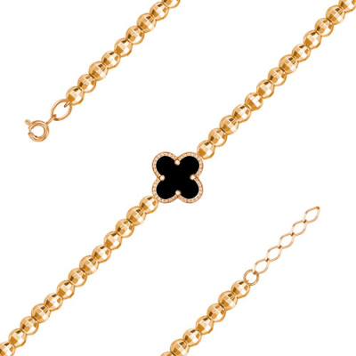 Браслет арт. ЦШВБП 11-6-3, Золото 585 Без эмали