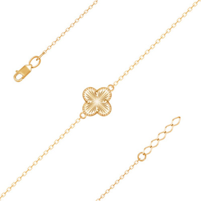 Браслет арт. ЦВБ 11-18-Ж, Золото 585