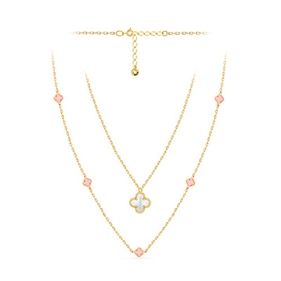 Колье арт. ЦВКПР 11-58-5-9-Ж, Золото 585