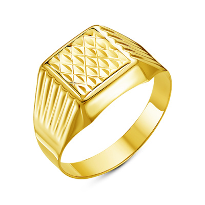 Кольцо арт. ТКМ 1-35-Ж, Золото 585 Без эмали