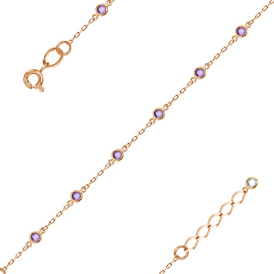 Браслет арт. ЦОФБ 3-10, Золото 585 Без эмали