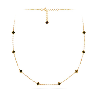 Колье арт. ЦВКП 88-6-Ж, Золото 585