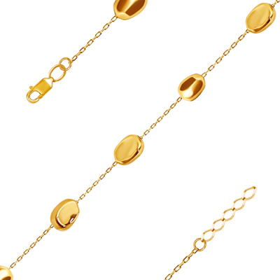 Браслет арт. ЦКБ 2-Ж, Золото 585