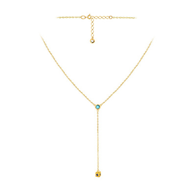 Колье арт. ЦОФДК 4-35-Ж, Золото 585 Без эмали