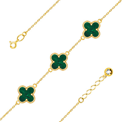 Браслет арт. ЦВБП 22-4-Ж , Золото 585