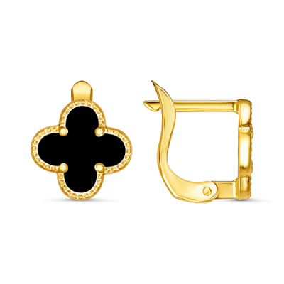 Серьги арт.СВП 11-6-Ж, Золото 585