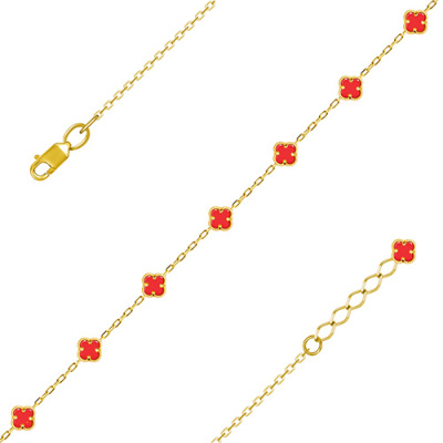 Браслет арт. ЦВБП 78-2-Ж, Золото 585