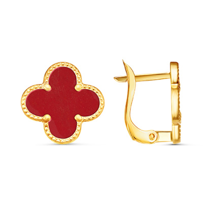 Серьги арт.СВП 15-2-Ж, Золото 585