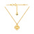 Колье арт. ЦВК 11-18-Ж`, Золото 585