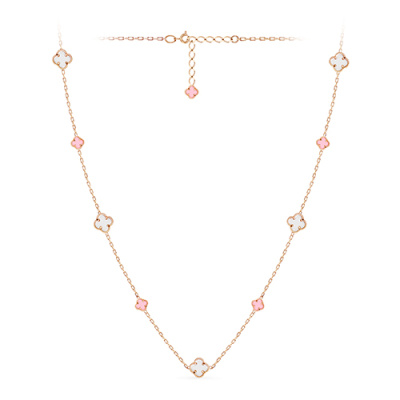 Колье арт. ЦВКПР 99-1-9-4-Ж, Золото 585