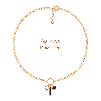 Колье арт. ПАНДМК 32-34-66, Золото 585