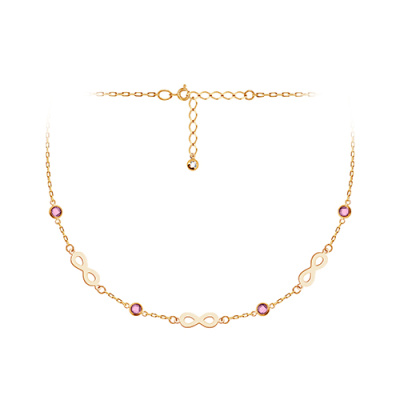 Колье арт. ЦОФЕ1К 3-9-5, Золото 585 Без эмали