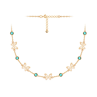 Колье арт. ЦОФЕ1К 15-3-9, Золото 585 Без эмали