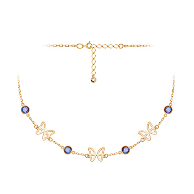 Колье арт. ЦОФЕ1К 13-5-9, Золото 585 Без эмали