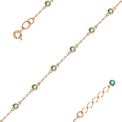 Браслет арт. ЦОФБ 3-3, Золото 585 Без эмали