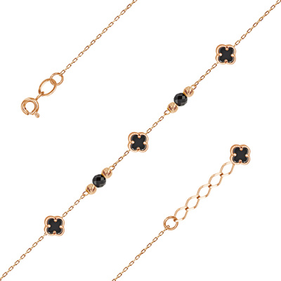 Браслет арт. ЦШВБПИ 5-6-2-1, Золото 585 Без эмали