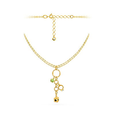 Колье арт. ПАНДЦ1К 15-45-49-Ж, Золото 585