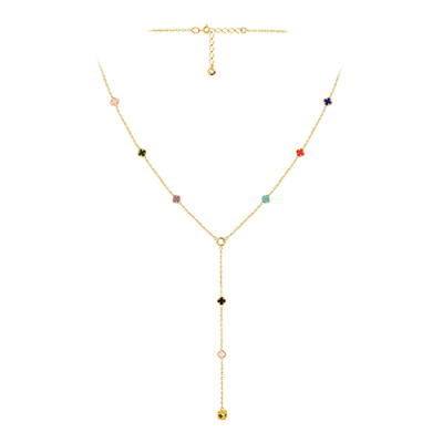 Колье арт. ЦОФВПК 1-Р-Ж, Золото 585 Без эмали