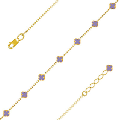 Браслет арт. ЦВБП 78-10-Ж, Золото 585