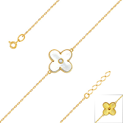 Браслет арт. ЦВ2БПФ 15-5-Ж, Золото 585