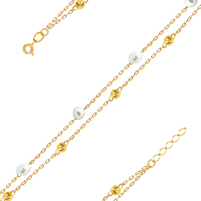 Браслет арт. ЦШЖБ 3-2-Ж, Золото 585