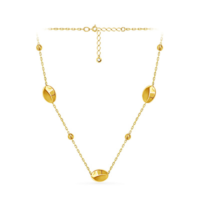 Колье арт. ЦШК1К 1-2-Ж, Золото 585