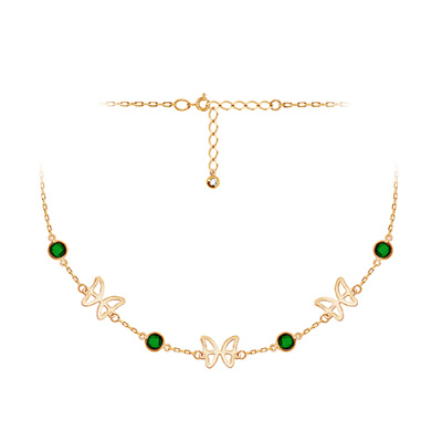 Колье арт. ЦОФЕ1К 13-4-9, Золото 585 Без эмали